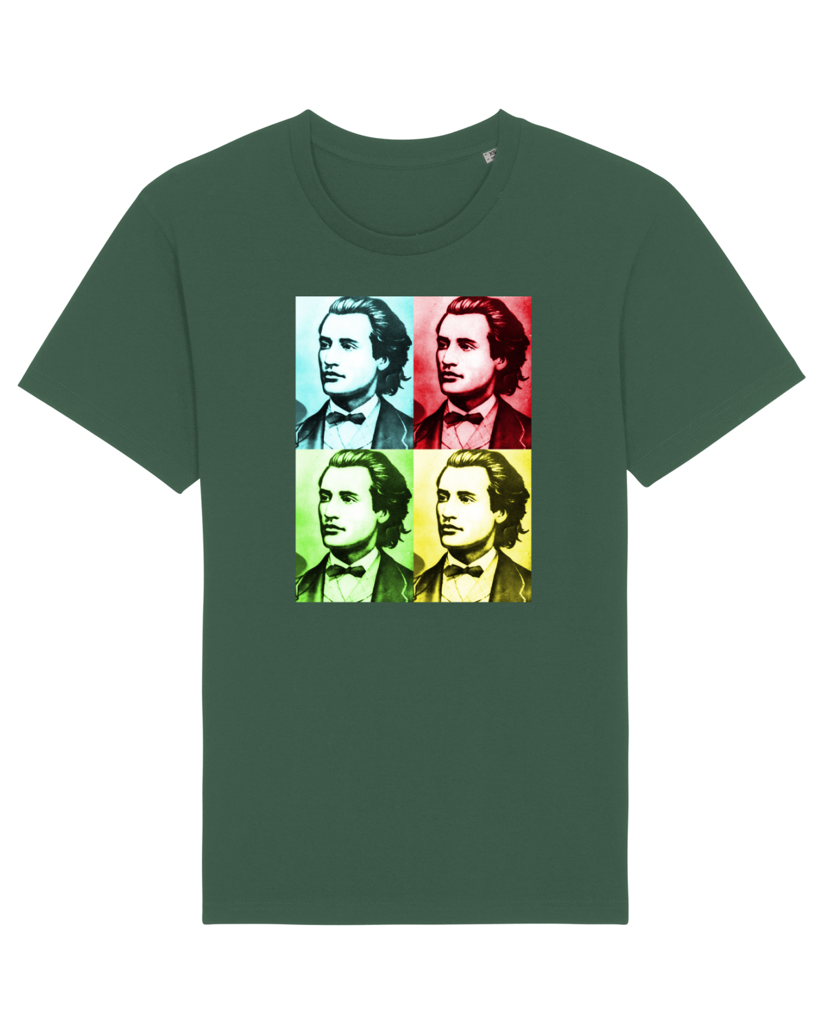Tricou mânecă scurtă Unisex Rocker Bottle Green