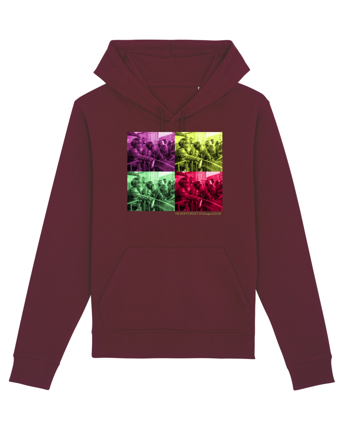 Hanorac Unisex Drummer Burgundy