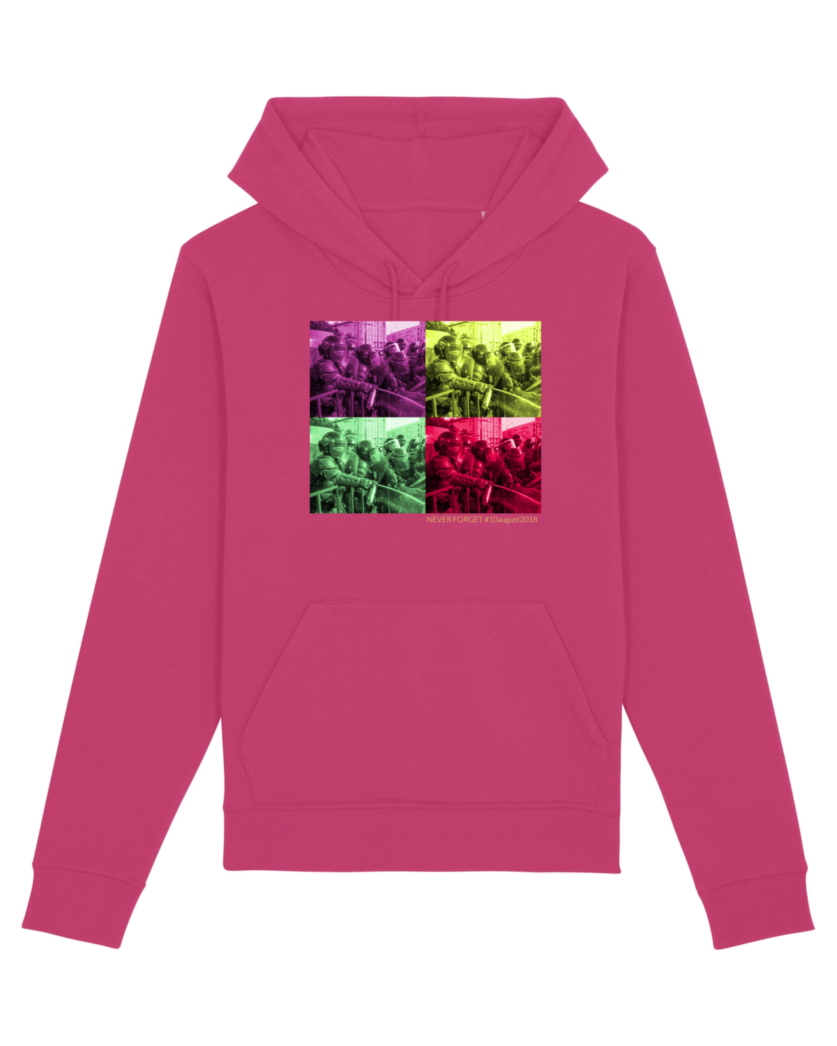 Hanorac Unisex Drummer Raspberry