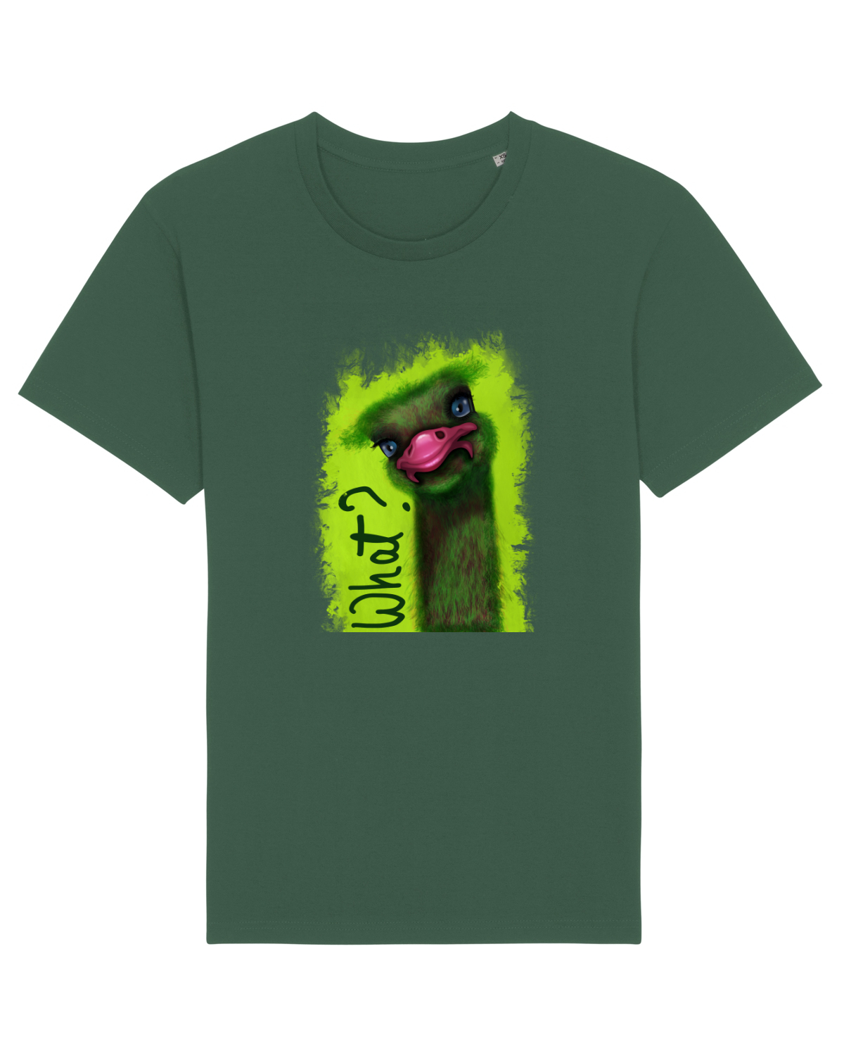 Tricou mânecă scurtă Unisex Rocker Bottle Green