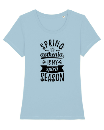 Astenia de primavara - negru Sky Blue