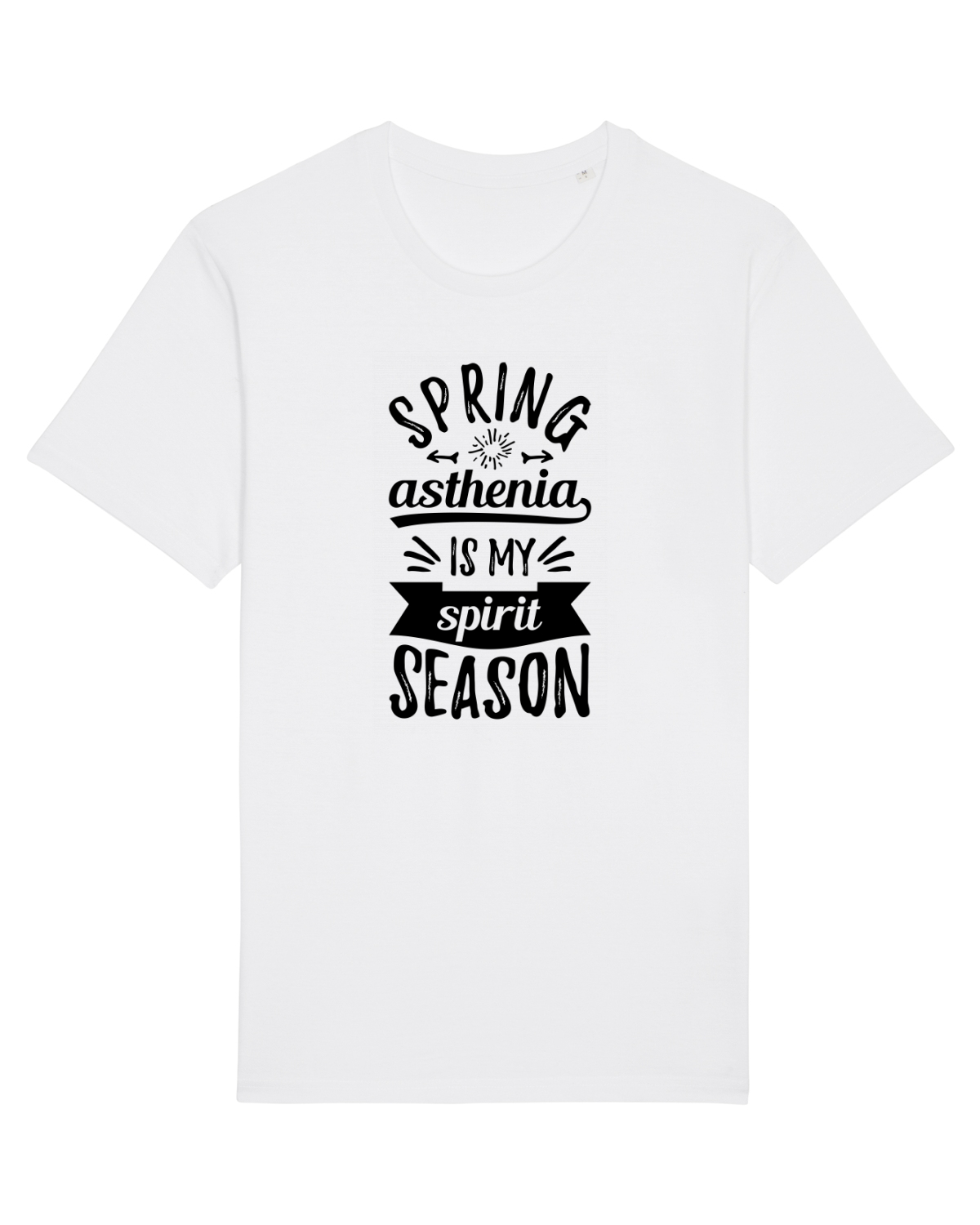 Tricou mânecă scurtă Unisex Rocker White