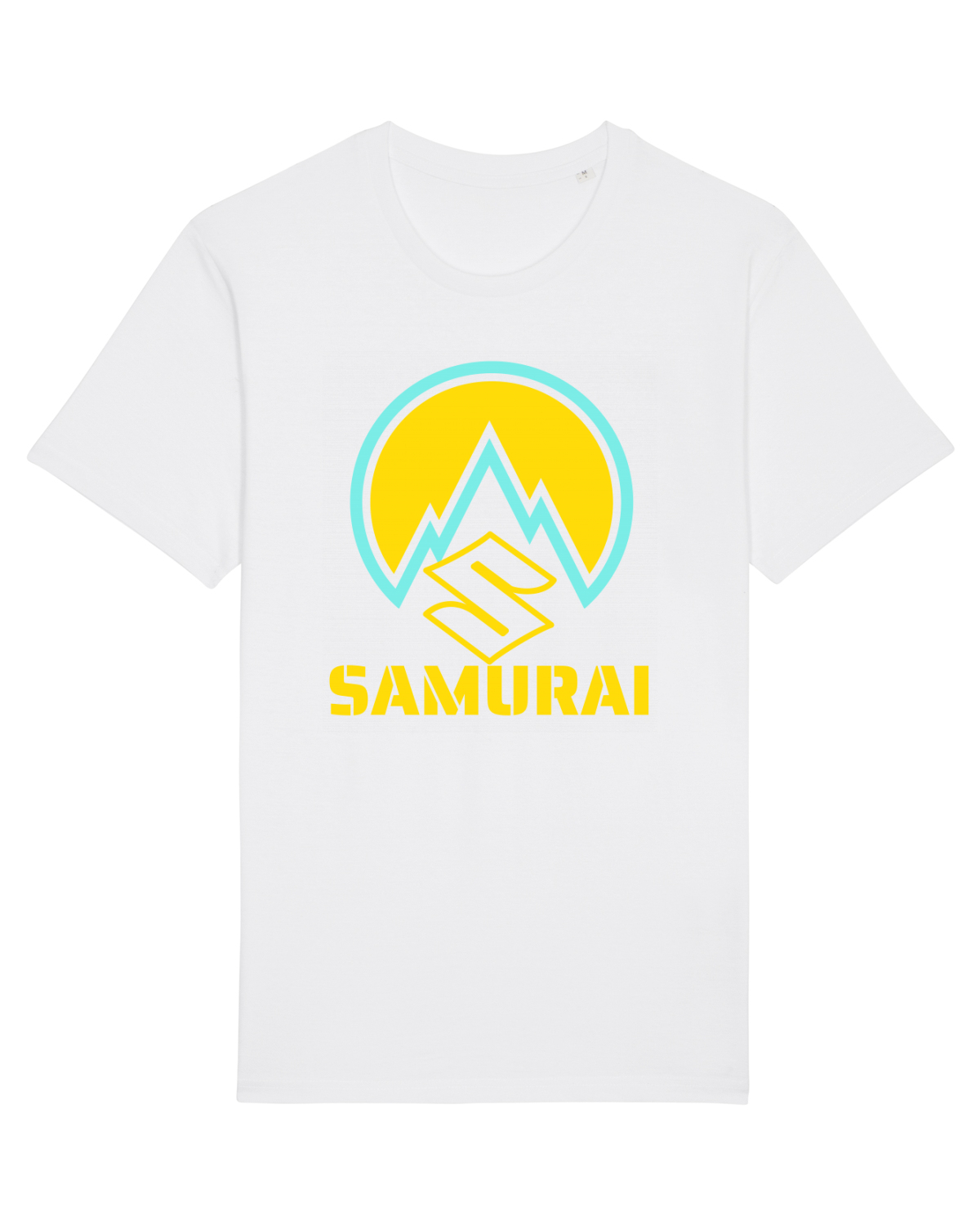 Tricou mânecă scurtă Unisex Rocker White