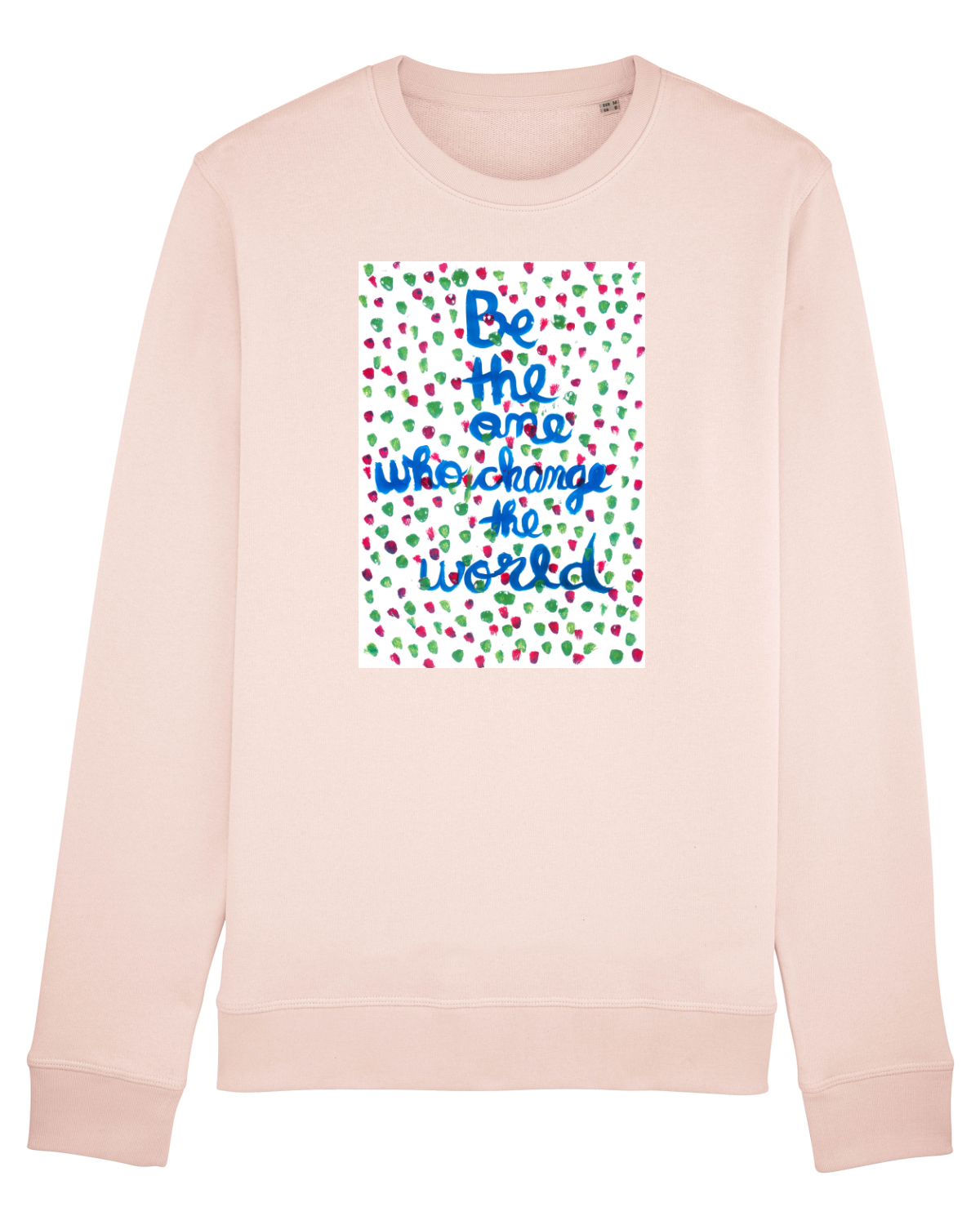 Bluză mânecă lungă Unisex Rise Candy Pink