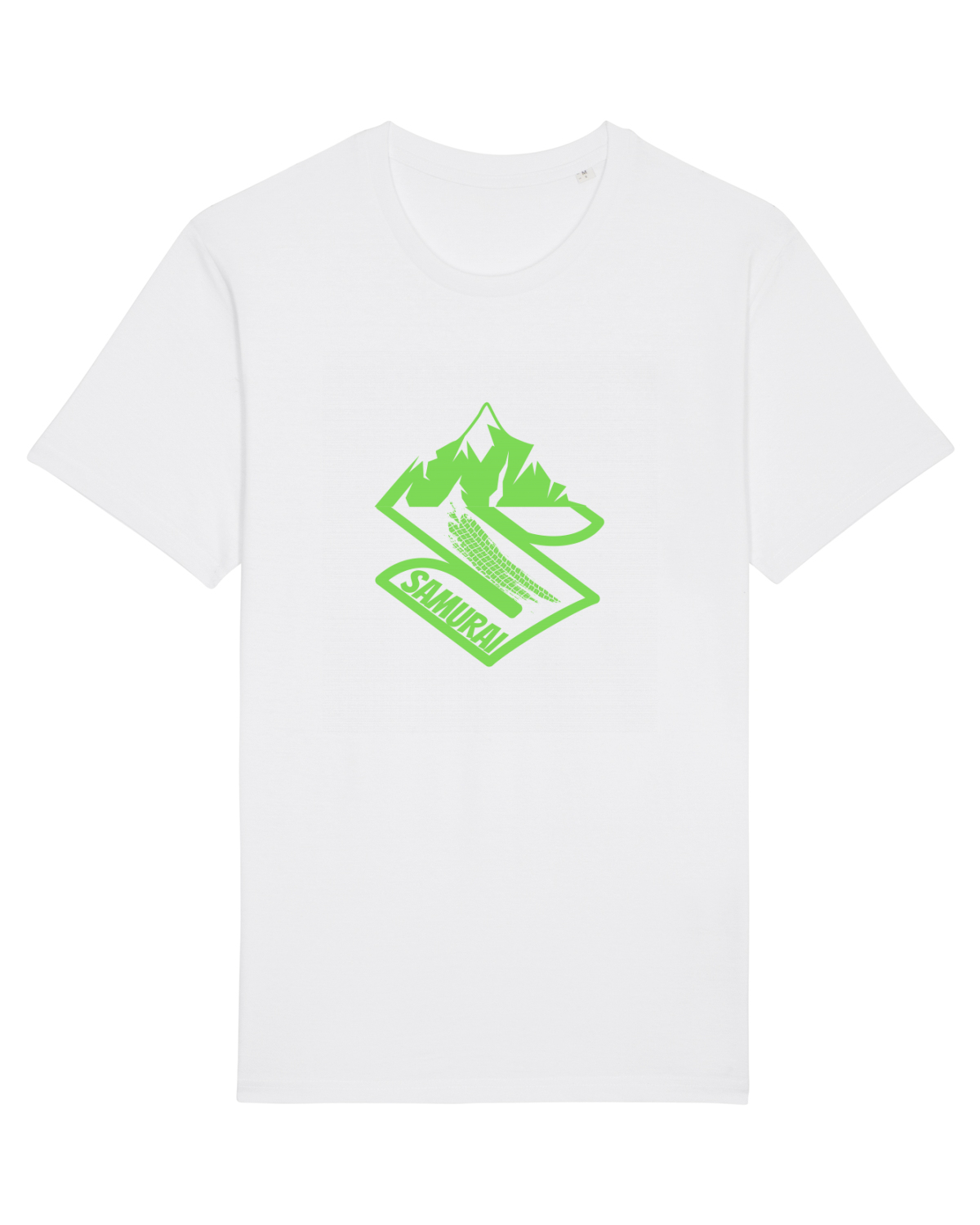 Tricou mânecă scurtă Unisex Rocker White