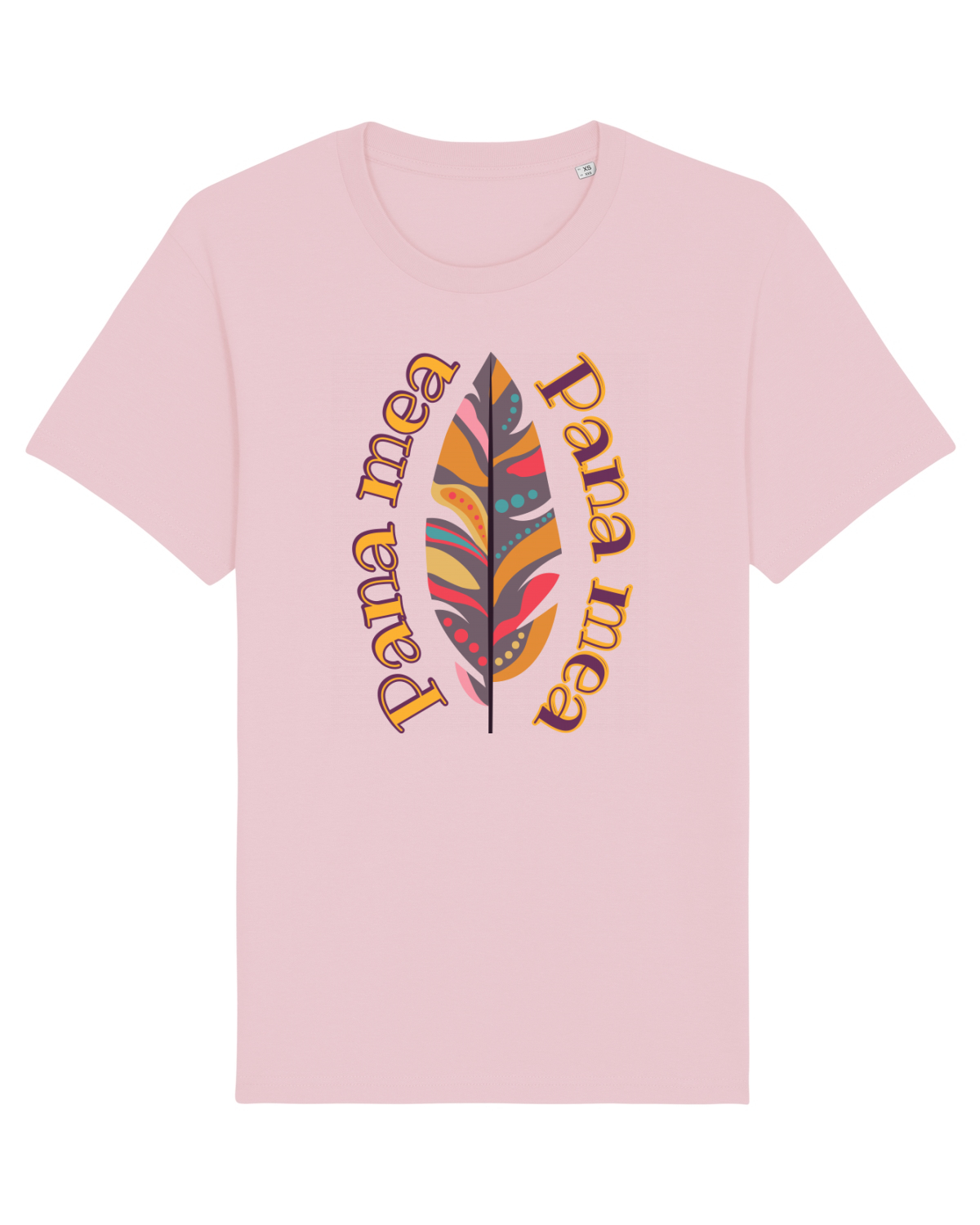 Tricou mânecă scurtă Unisex Rocker Cotton Pink