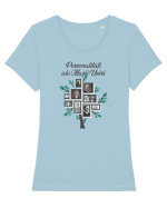 personalitari ale marii uniri Tricou mânecă scurtă guler larg fitted Damă Expresser