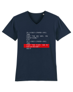 Funny coding Tricou mânecă scurtă guler V Bărbat Presenter