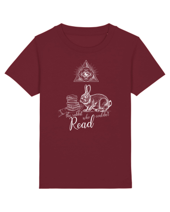 the rabbit who could not read Burgundy