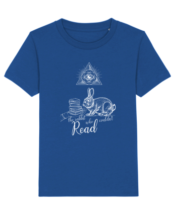 the rabbit who could not read Majorelle Blue