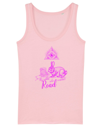 the crazy rabbit who could not read Cotton Pink
