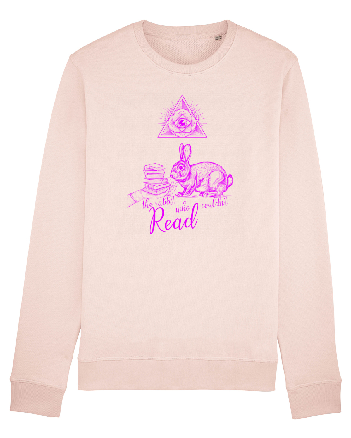 Bluză mânecă lungă Unisex Rise Candy Pink