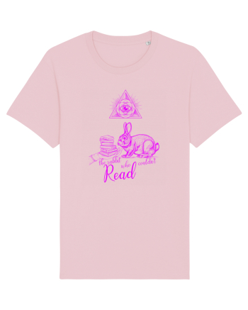 the crazy rabbit who could not read Cotton Pink