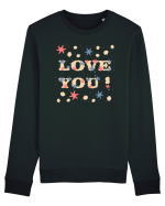 Love you Bluză mânecă lungă Unisex Rise
