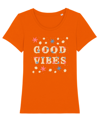 Good vibes Bright Orange