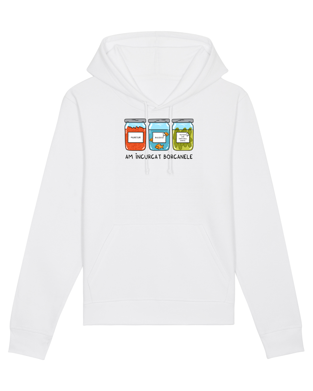 Hanorac Unisex Drummer White