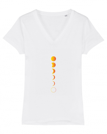 Moon Phases Design White