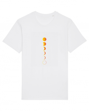 Moon Phases Design White