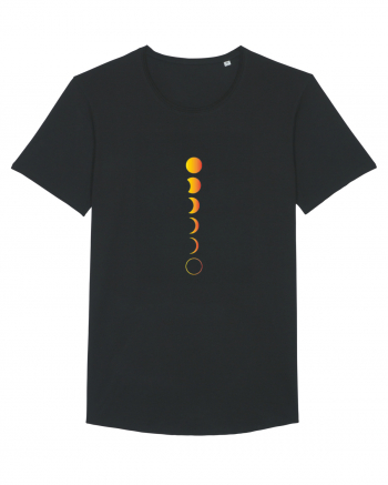 Moon Phases Design Black