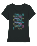 Identitate Tricou mânecă scurtă guler larg fitted Damă Expresser