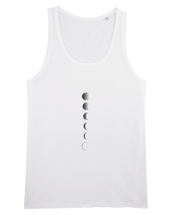Moon Phase BW Design White