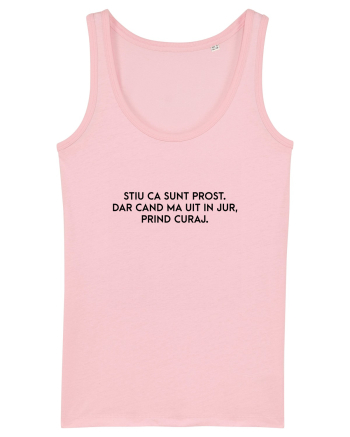 Cand ma uit in jur Cotton Pink