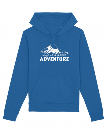 Life is a great adventure Royal Blue