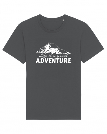 Life is a great adventure Anthracite