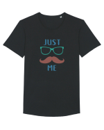 Just Me Tricou mânecă scurtă guler larg Bărbat Skater
