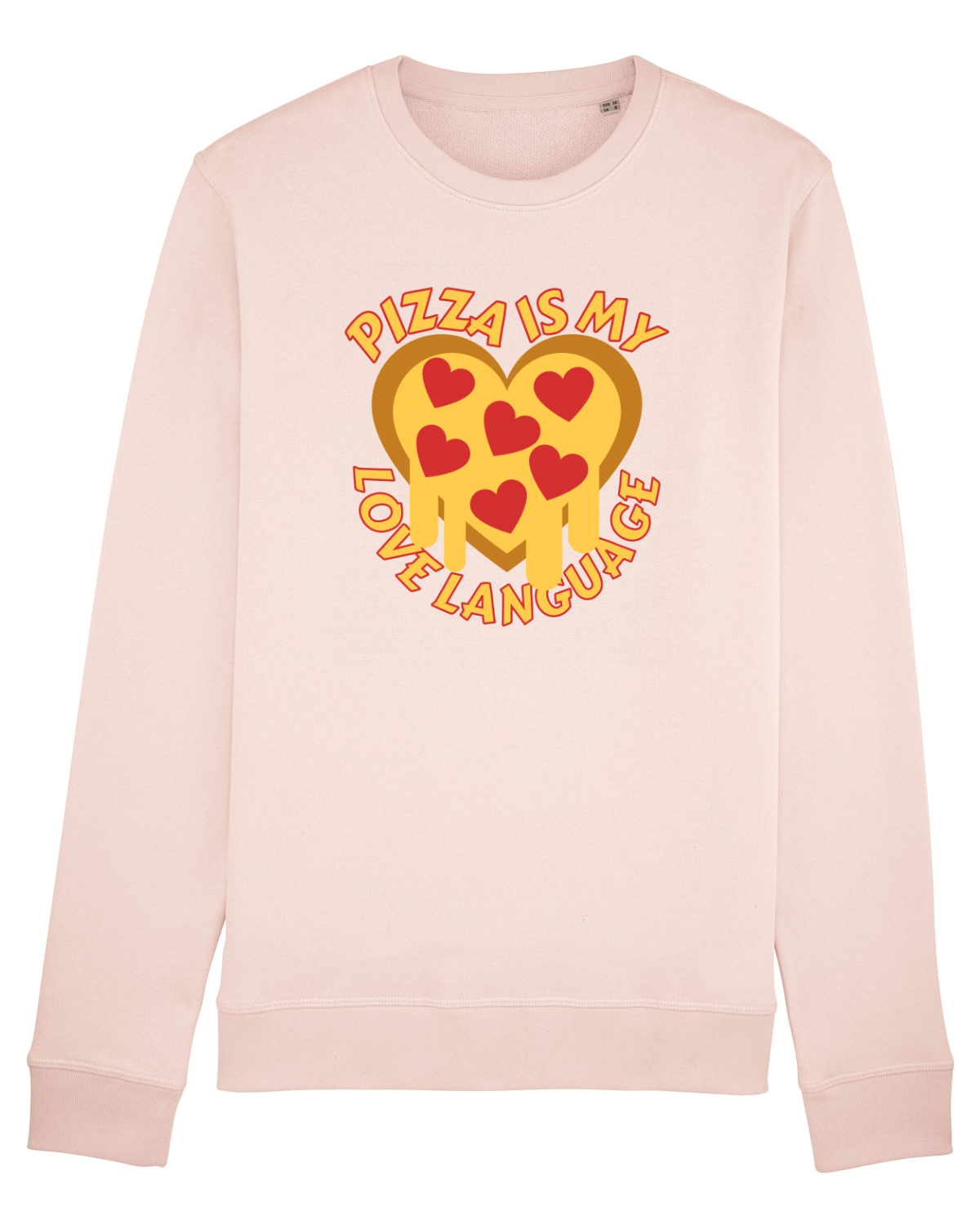 Bluză mânecă lungă Unisex Rise Candy Pink
