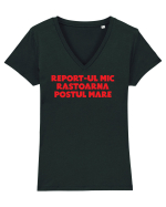 Report Tricou mânecă scurtă guler V Damă Evoker