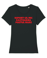 Report Tricou mânecă scurtă guler larg fitted Damă Expresser