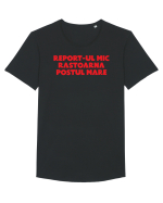 Report Tricou mânecă scurtă guler larg Bărbat Skater