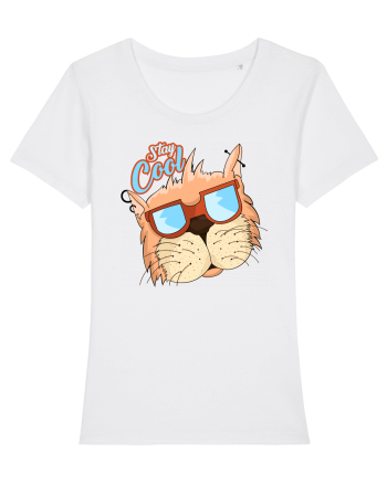 Stay cool Cat White
