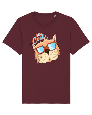 Stay cool Cat Burgundy