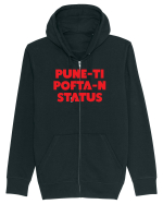 Pune-ti pofta-n status Hanorac cu fermoar Unisex Connector