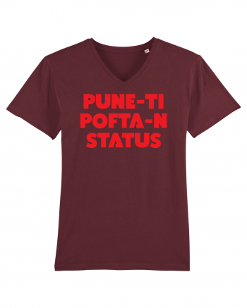 Pune-ti pofta-n status Burgundy