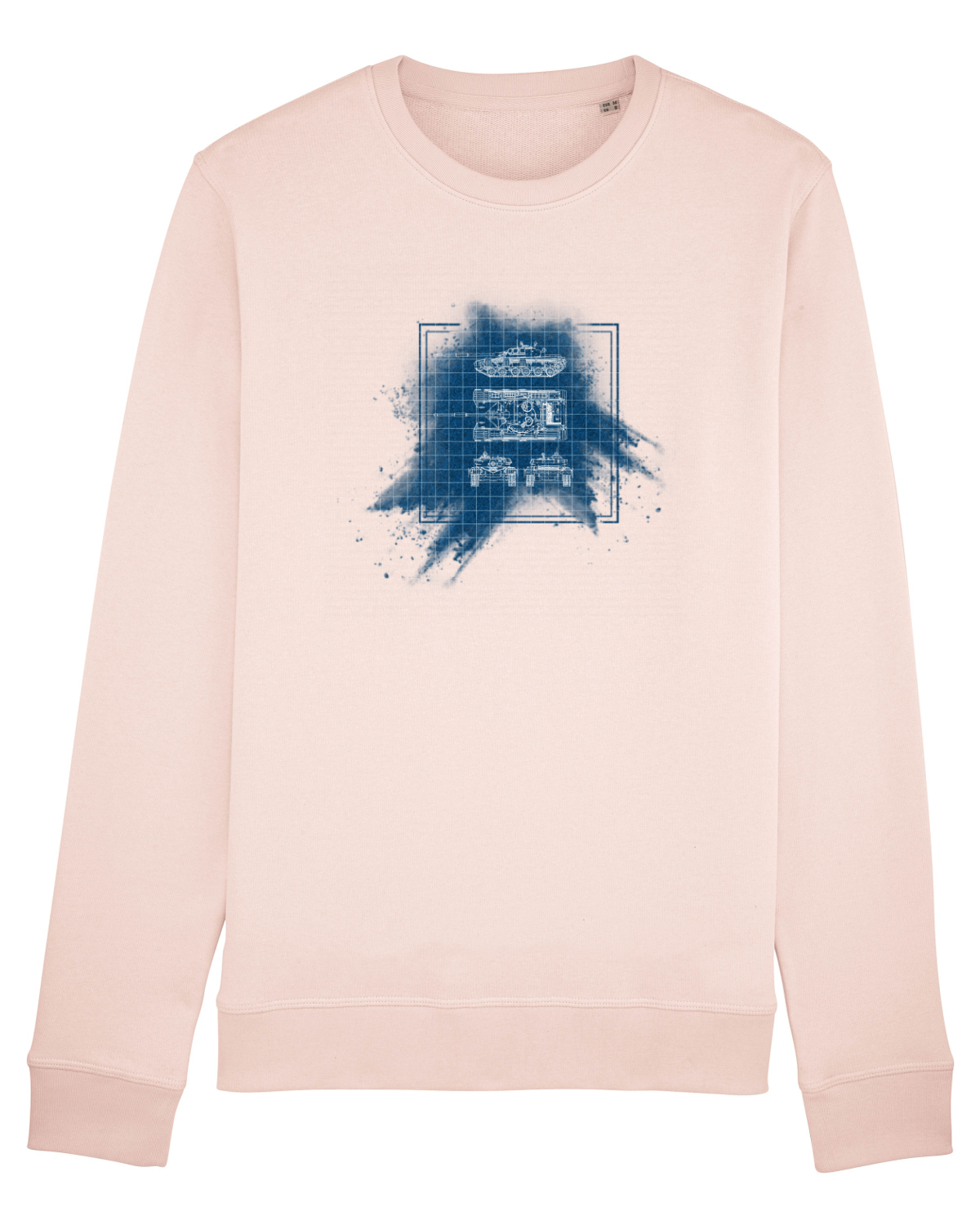 Bluză mânecă lungă Unisex Rise Candy Pink