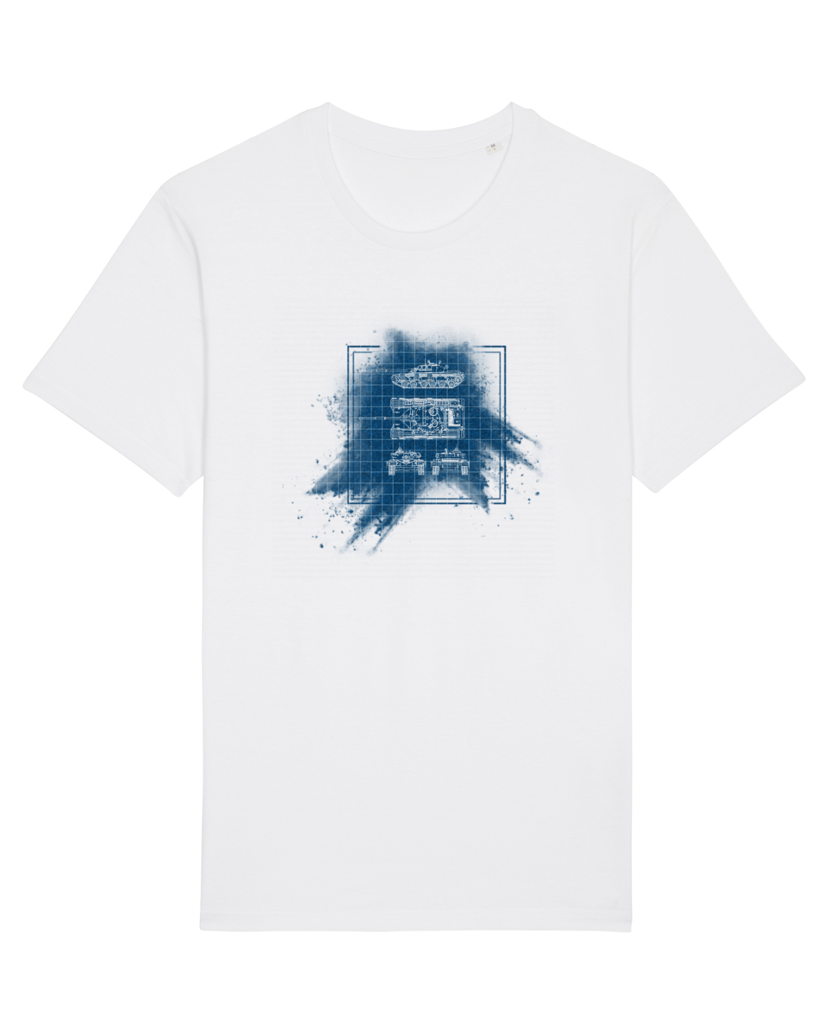 Tricou mânecă scurtă Unisex Rocker White