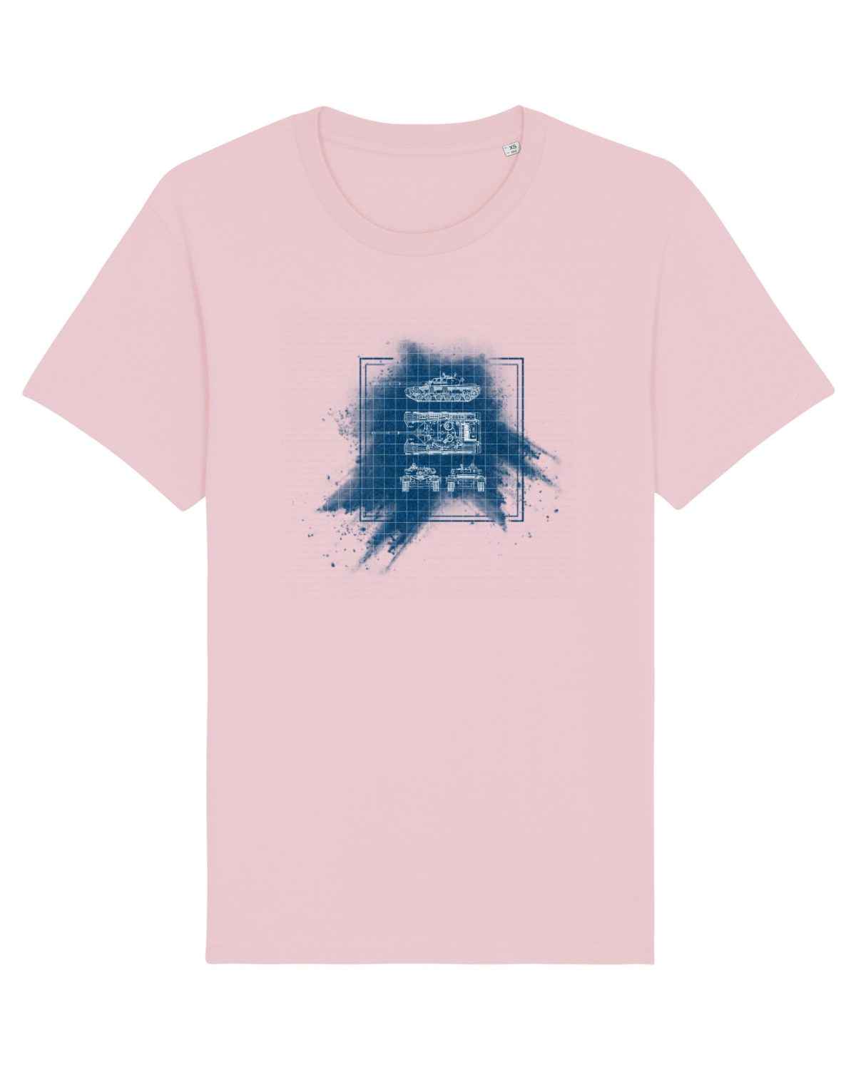 Tricou mânecă scurtă Unisex Rocker Cotton Pink