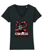 Smash them all Tricou mânecă scurtă guler V Damă Evoker