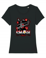 Smash them all Tricou mânecă scurtă guler larg fitted Damă Expresser