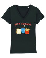 Best Friends Tricou mânecă scurtă guler V Damă Evoker