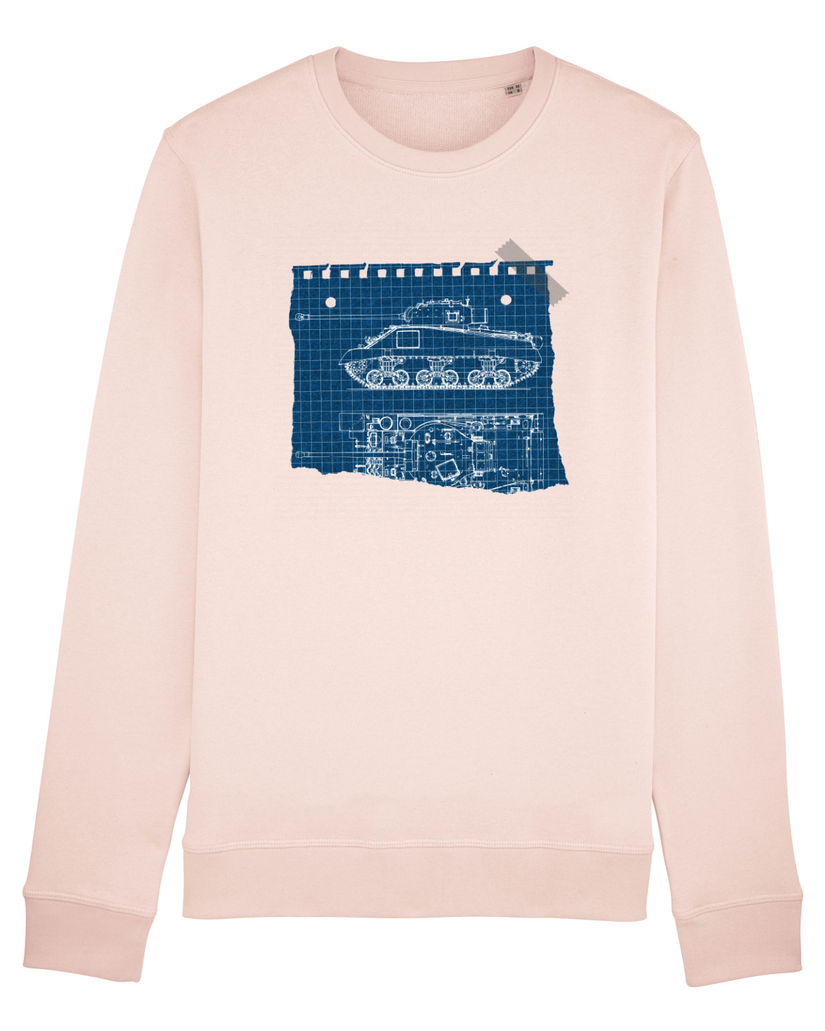Bluză mânecă lungă Unisex Rise Candy Pink