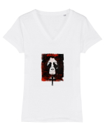 faith girl Tricou mânecă scurtă guler V Damă Evoker
