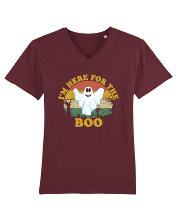 I'm Here For The Boo Burgundy