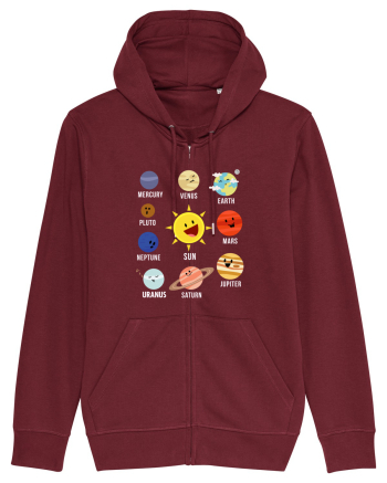 Planets Burgundy