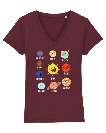 Planets Burgundy