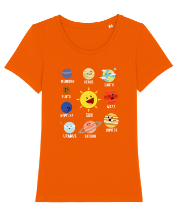 Planets Bright Orange