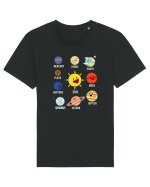 Planets Tricou mânecă scurtă Unisex Rocker